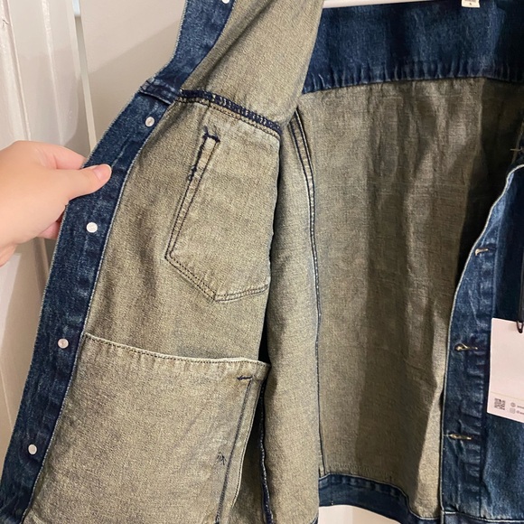 NWT WESC “Thrills” unisex denim jacket size XL - Picture 6 of 9